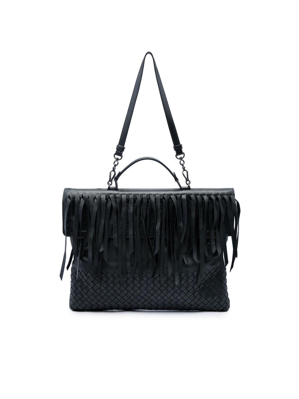 Bottega Veneta Nappa Intrecciato Fringe #375418B82B